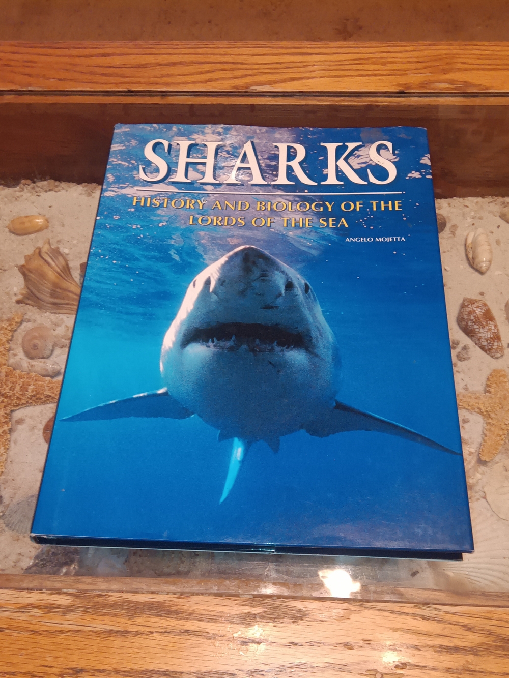 Sharks: History and Biology of the Lords of the Sea - Blue Cover